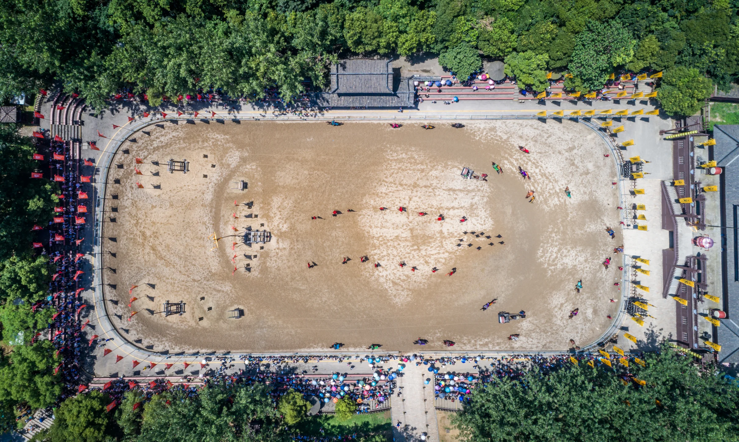 Vue aérienne réalisée au drone sur la Côte d'Opale