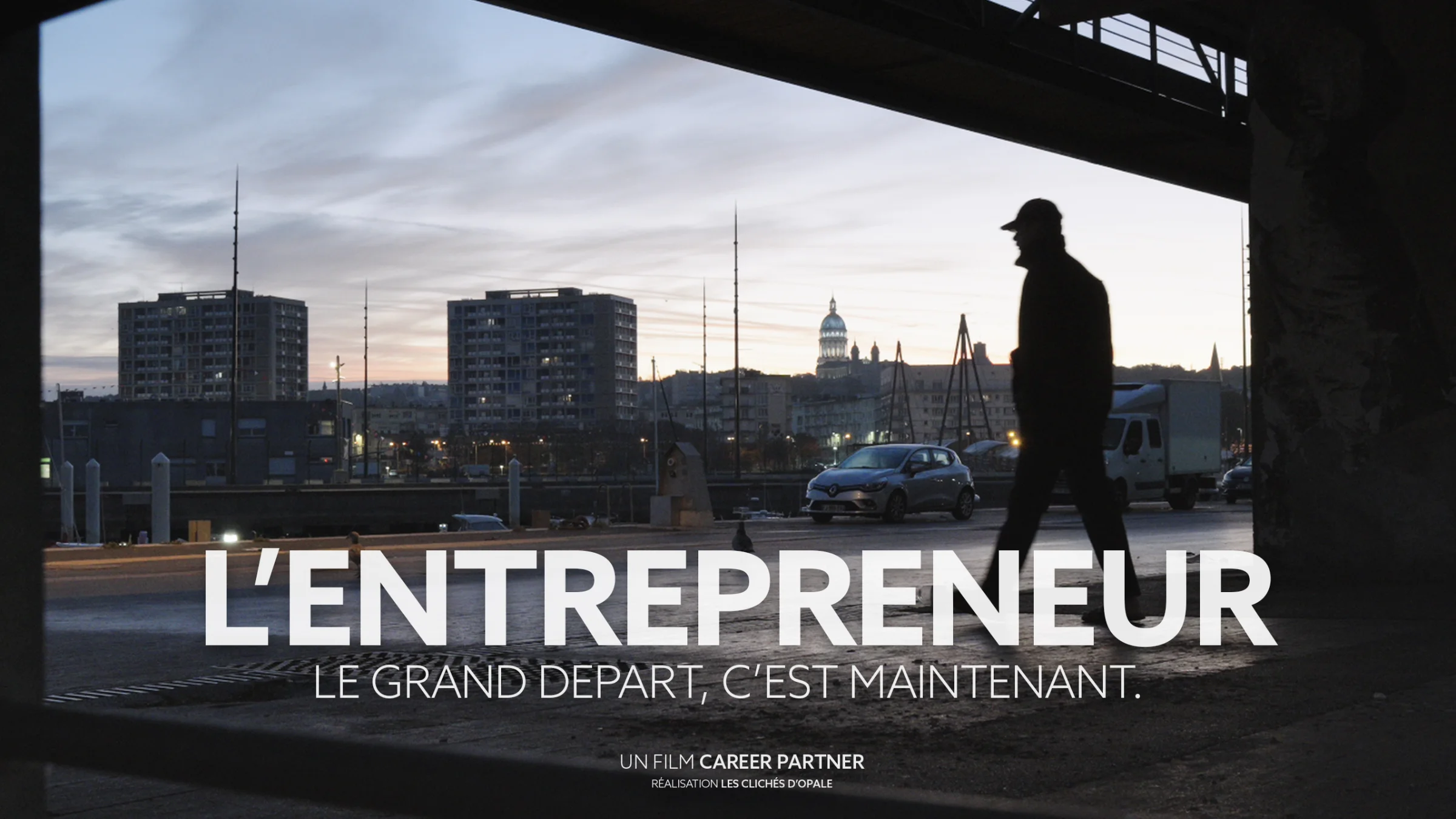 Tournage d'une vidéo cinématographique sur la Côte d'Opale